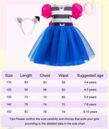 Kids Gabby Doll House Party Dress. Custom with Child’s Name. Personalized Outfit for Girls