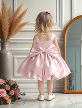 Personalized Princess Birthday Dress, Toddler Girls Custom Name Outfit