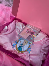 Princess Birthday Party Dress. Custom with Child’s Name. Personalised Outfit for Girls