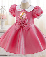 Princess Birthday Party Dress. Custom with Child’s Name. Personalised Outfit for Girls