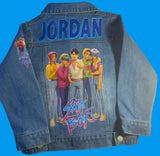 Saja Boys K-Pop Denim Jacket with personalized name