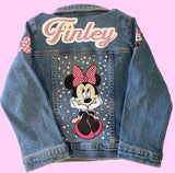 Minnie Mouse Custom Denim Jacket