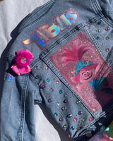 Trolls Custom Denim Jacket