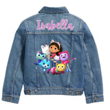 Gabby Dollhouse Custom Denim Jacket