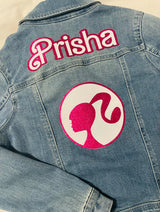 Custom Kids Denim Jacket, Personalized Theme, Birthday Party