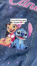 Lilo & Stitch Custom Denim Jacket