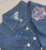 Custom Kids Denim Jacket: Rescue Pup Theme, Personalised