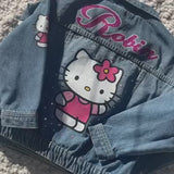 Hello Kitty Custom Denim Jacket